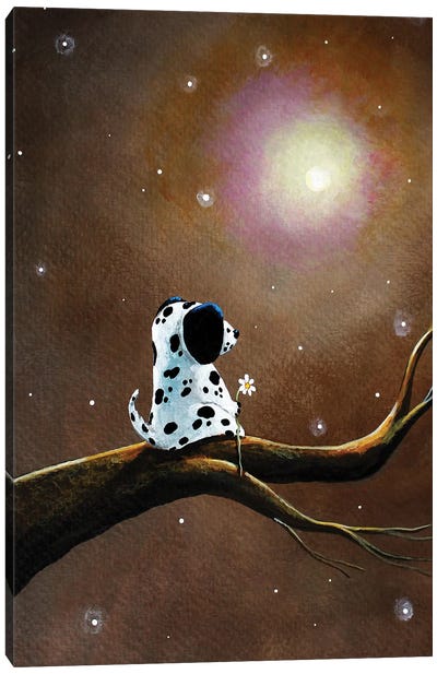 Darling Dalmatian Canvas Art Print