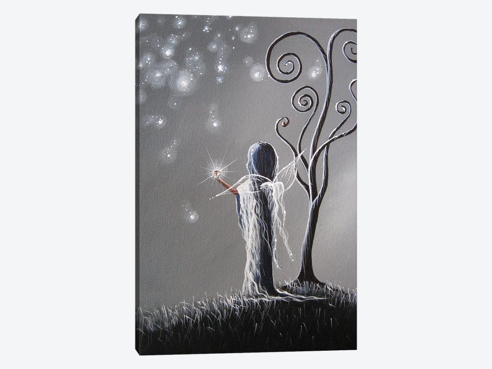 Diamond Fairy by Moonlight Art Parlour 1-piece Canvas Wall Art
