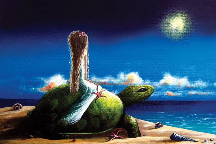 Dreams Before I Awake by Moonlight Art Parlour wall art