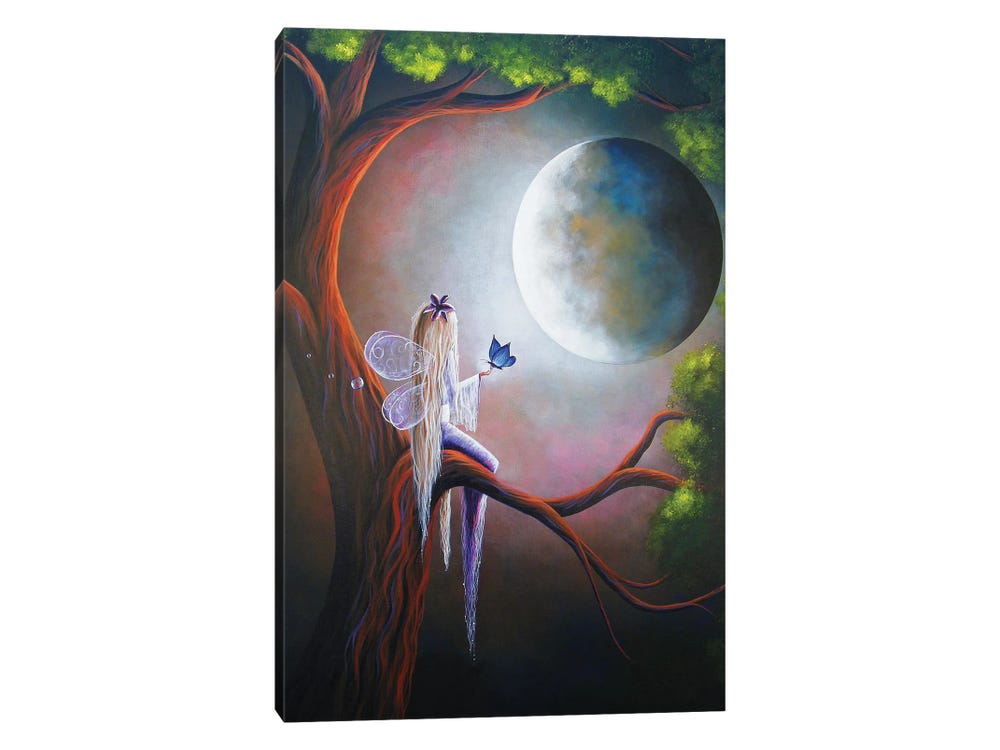 Enchanted Planet A3 Gothic Canvas Print