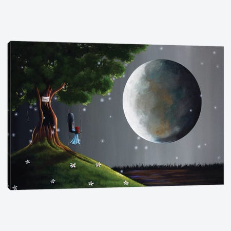 Happiness Is Just A Teardrop Away Canvas Print #MLP68} by Moonlight Art Parlour Canvas Art