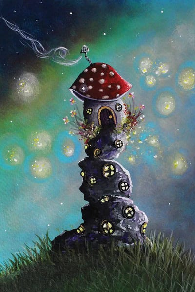 Natural Meets Mythical: Home For The Night by Moonlight Art Parlour