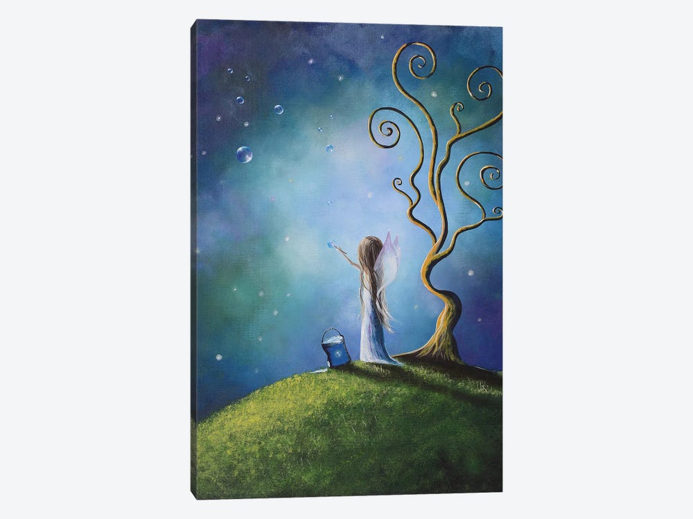 I Do Believe In Fairies by Moonlight Art Parlour 1-piece Canvas Print