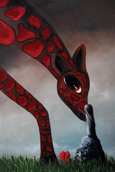 I Love The Way by Moonlight Art Parlour canvas print