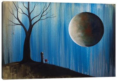 A Glimpse Of Our Forever Canvas Art Print - Moonlight Art Parlour