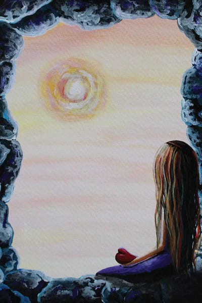 It's Today That Matters by Moonlight Art Parlour metal wall art