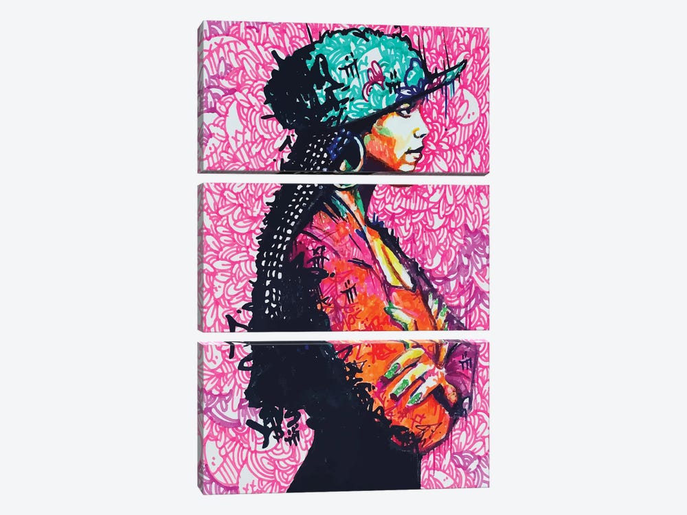Janet by Arm Of Casso 3-piece Canvas Print