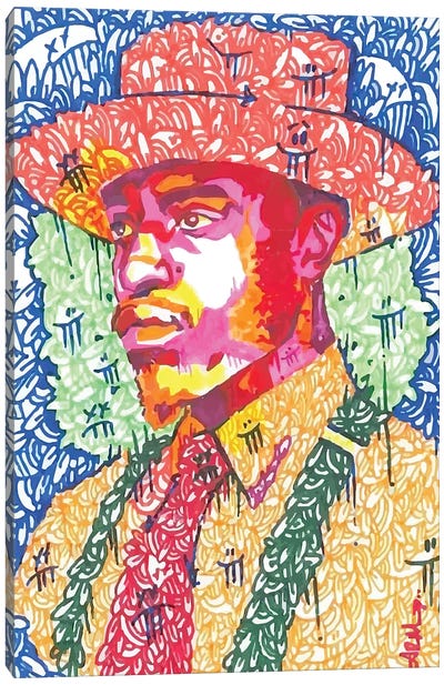 Andre 3K Canvas Art Print - Andre 3000