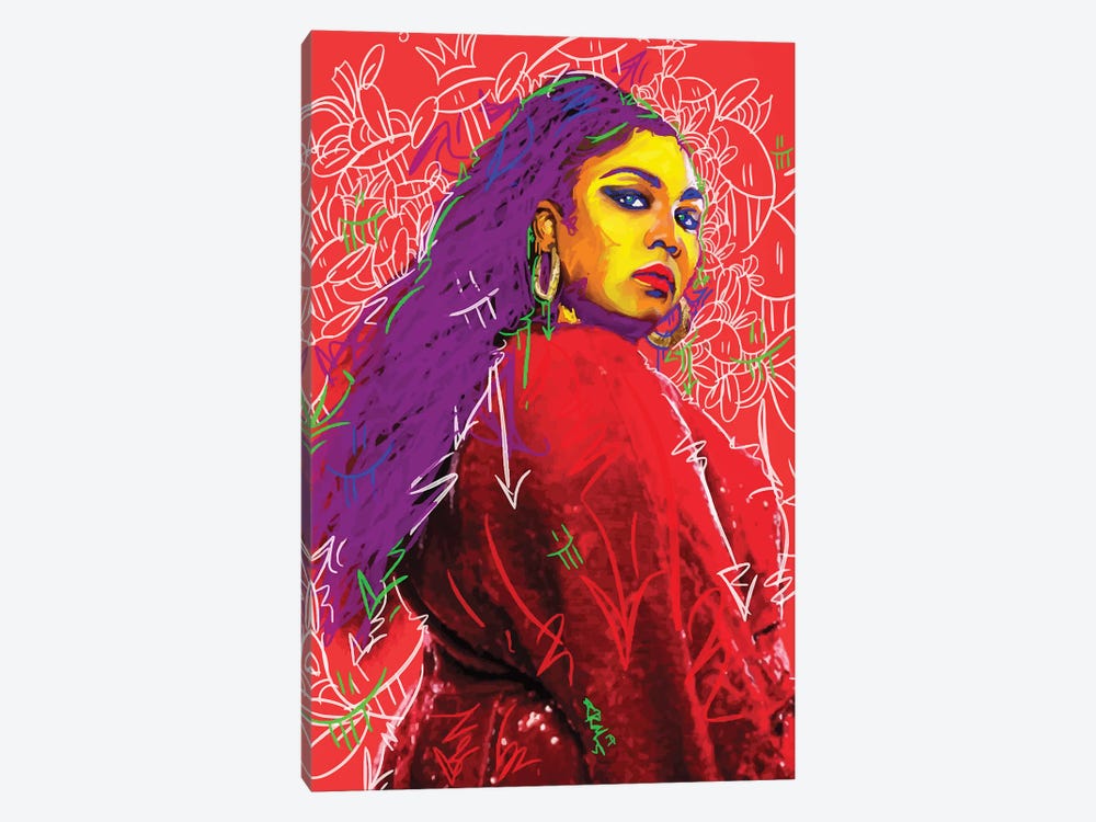 Lizzo by Arm Of Casso 1-piece Canvas Artwork