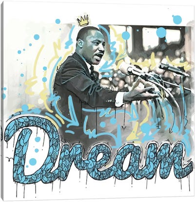 MLK Day Canvas Art Print - Royalty