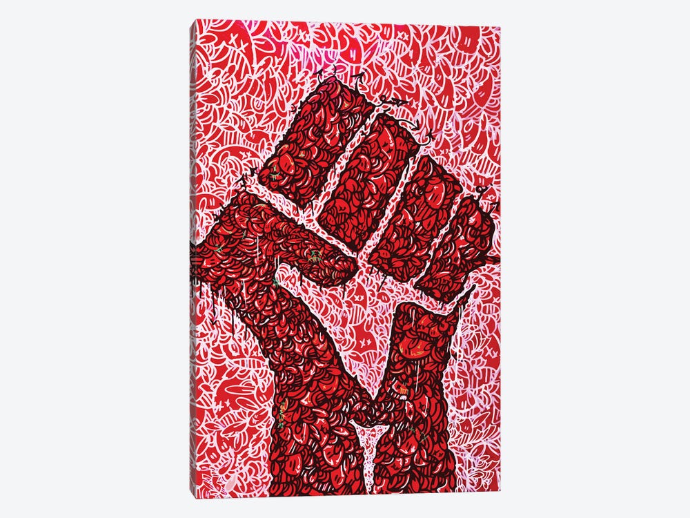 Power To The People by Arm Of Casso 1-piece Canvas Print