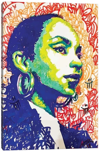 SADE “Soldier  Of Love” Canvas Art Print - Arm Of Casso
