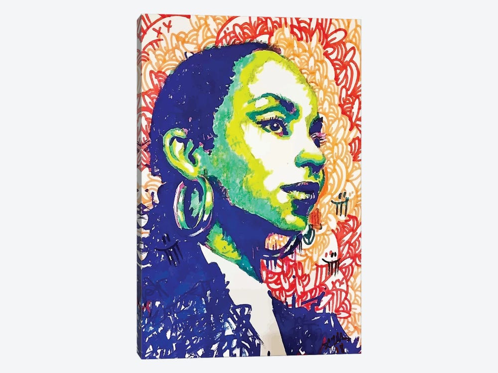SADE “Soldier  Of Love” by Arm Of Casso 1-piece Canvas Art