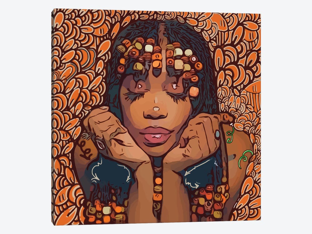 SZA - Hit Different by Arm Of Casso 1-piece Canvas Wall Art