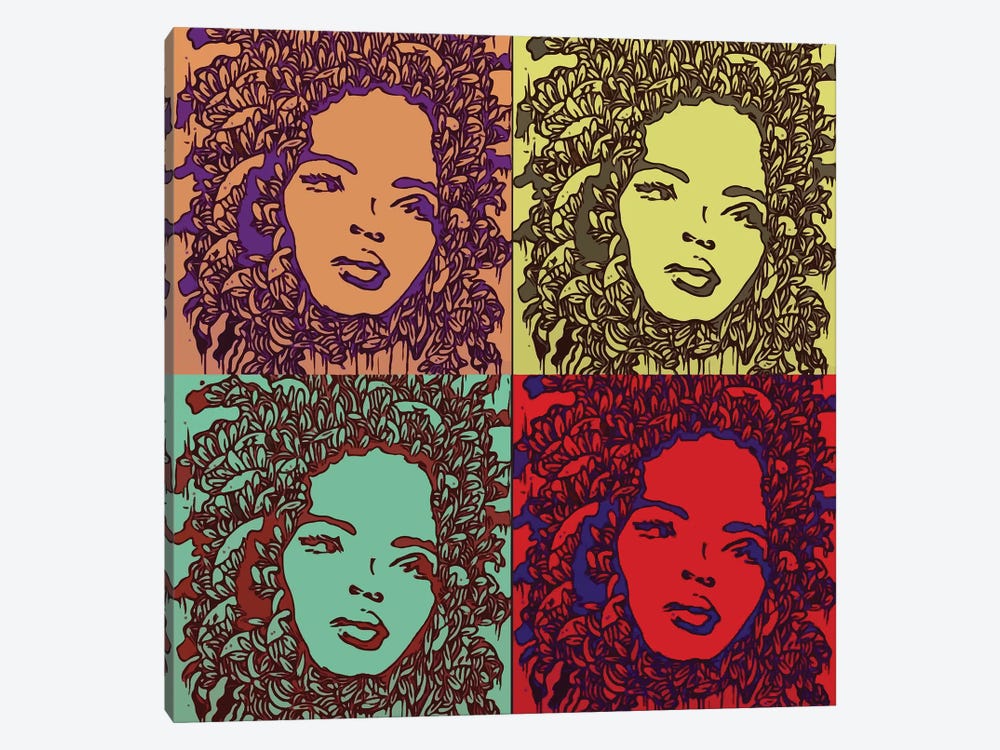 The Many Faces Of Lauryn Hill by Arm Of Casso 1-piece Canvas Art