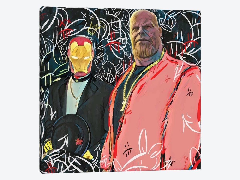 Avengers by Arm Of Casso 1-piece Canvas Art