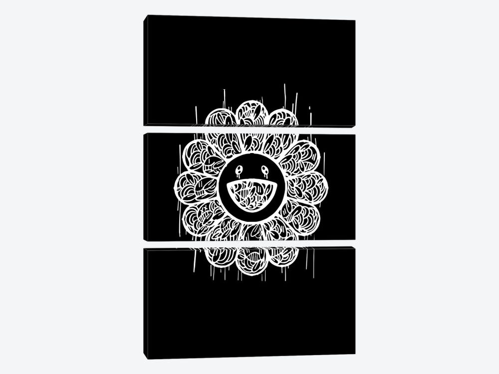 Flower Power by Arm Of Casso 3-piece Canvas Artwork