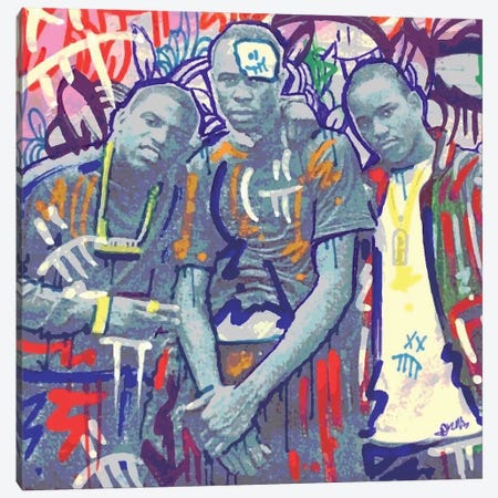 Paid In Full Canvas Print #MLW56} by Arm Of Casso Canvas Art Print
