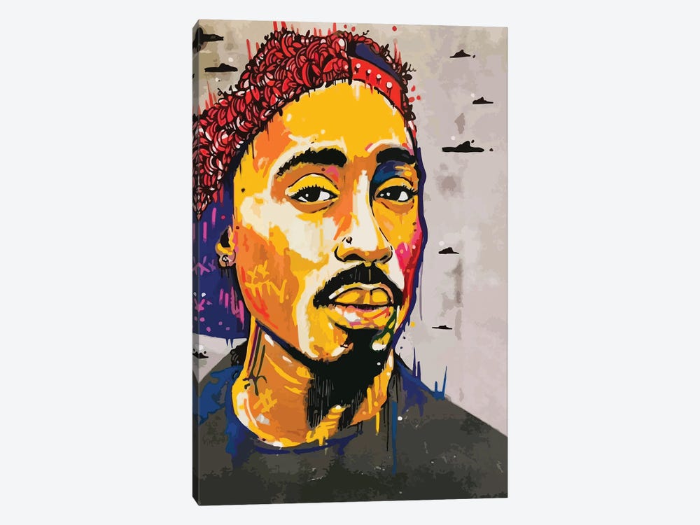 Tupac II by Arm Of Casso 1-piece Canvas Print