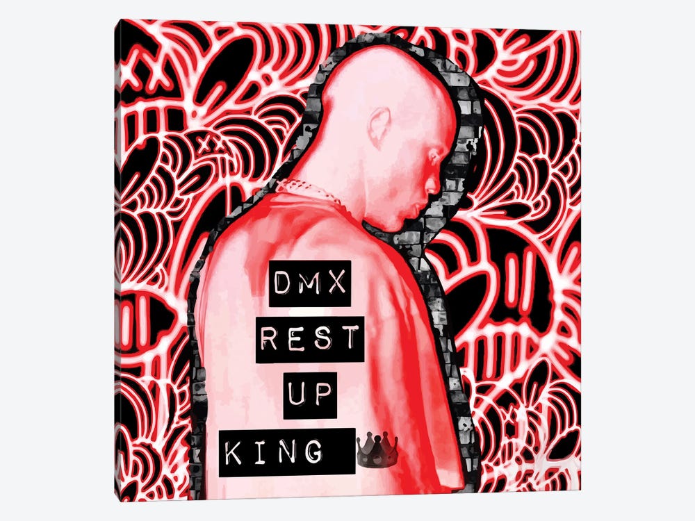 DMX Rest Up King by Arm Of Casso 1-piece Canvas Art