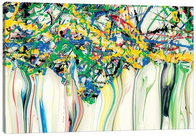 Untitled 36 Canvas Art Print - Similar to Jackson Pollock