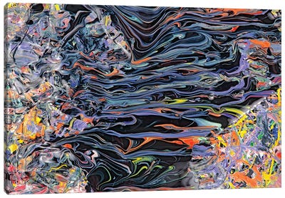Untitled 51 Canvas Art Print - Similar to Jackson Pollock