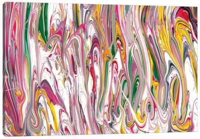 Untitled 52 Canvas Art Print - Similar to Jackson Pollock