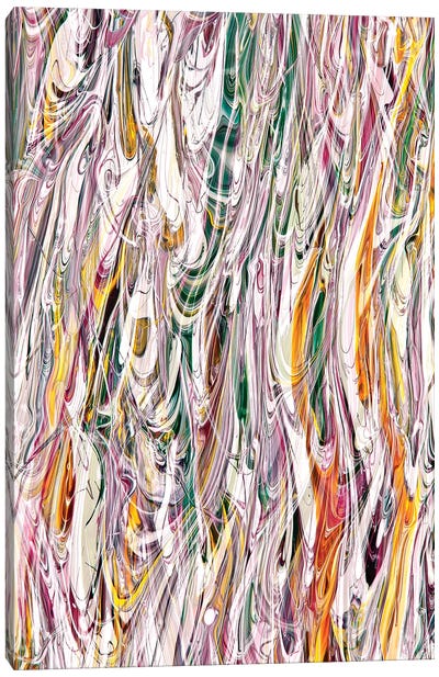Untitled 53 Canvas Art Print - Similar to Jackson Pollock