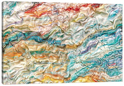 Untitled 64 Canvas Art Print - Go With The Flow
