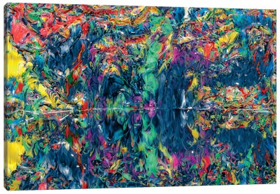 Untitled 7 Canvas Art Print - Similar to Jackson Pollock