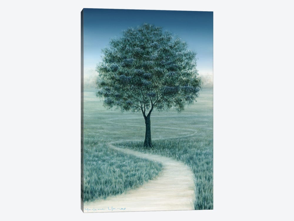 On The Right Path by Marlene Llanes 1-piece Canvas Print