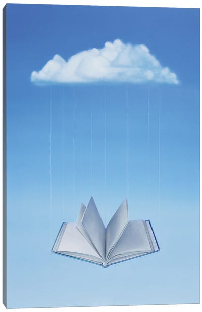 New Meaning Canvas Art Print - Book Art
