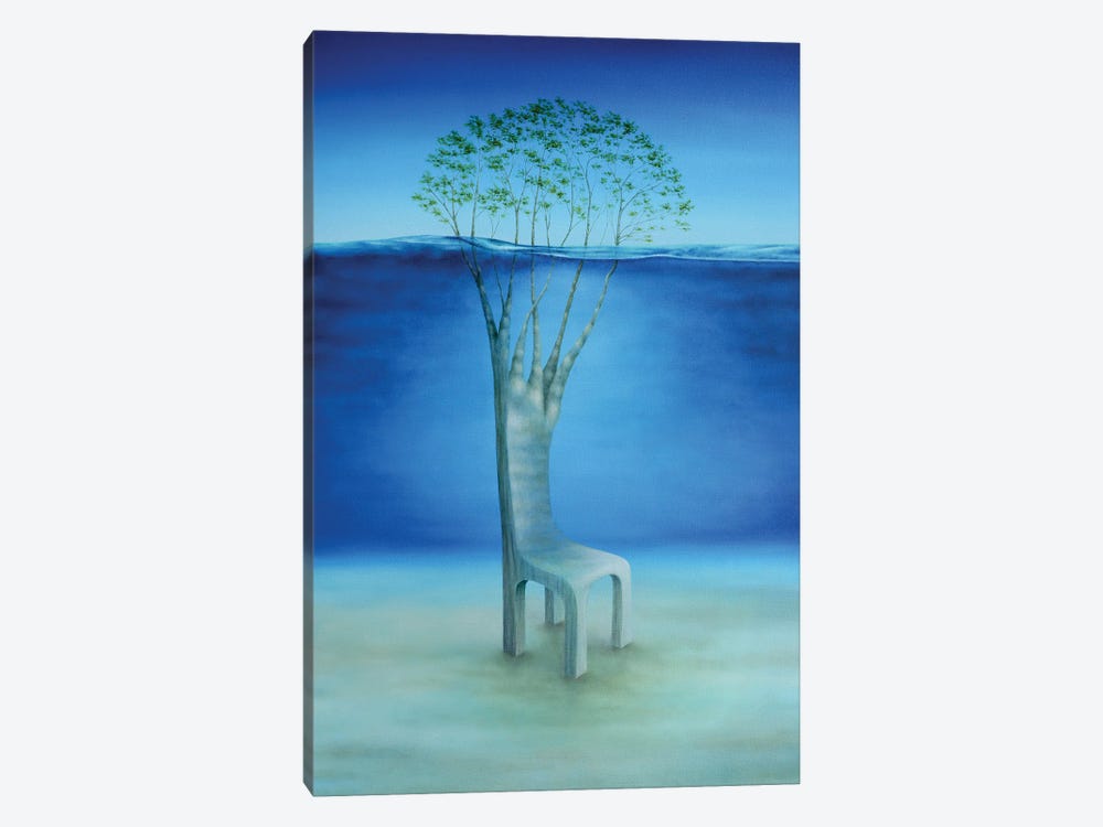 Island Trees by Marlene Llanes 1-piece Canvas Art Print