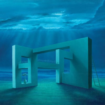 Impossible Walls by Marlene Llanes canvas print