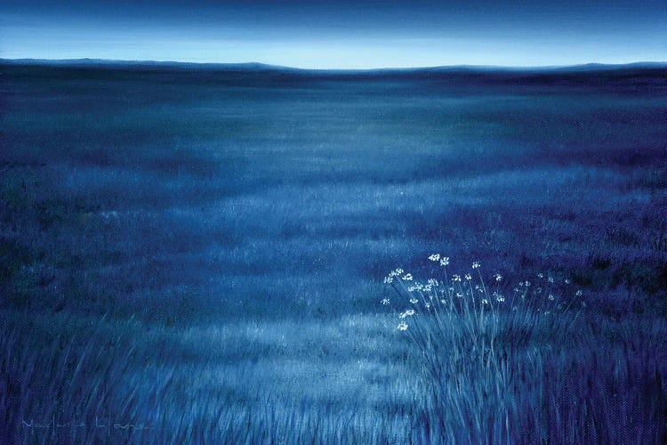 Blue Prairie by Marlene Llanes wall art