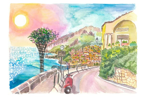 Markus & Martina Bleichner: Positano On The Amalfi Coast A Dream Ready For Your Discoveries by Markus & Martina Bleichner