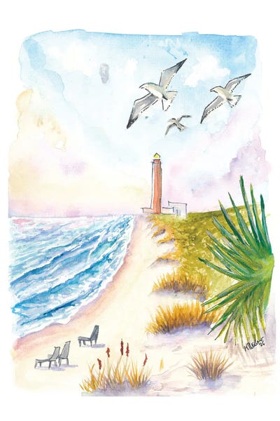 Canvas Print: South Padre Island by Markus & Martina Bleichner - thumbnail