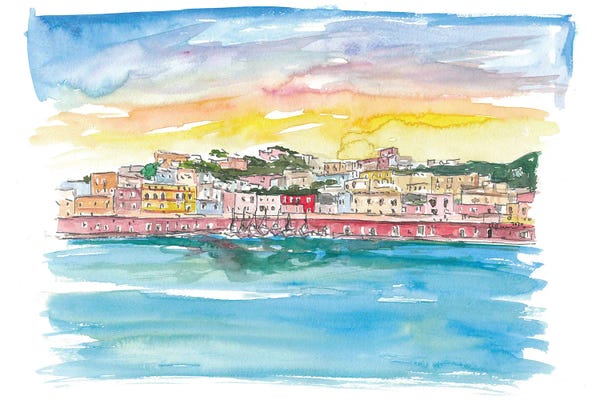 Markus & Martina Bleichner: Ponza Pontine Island Romantic in Italy by Markus & Martina Bleichner