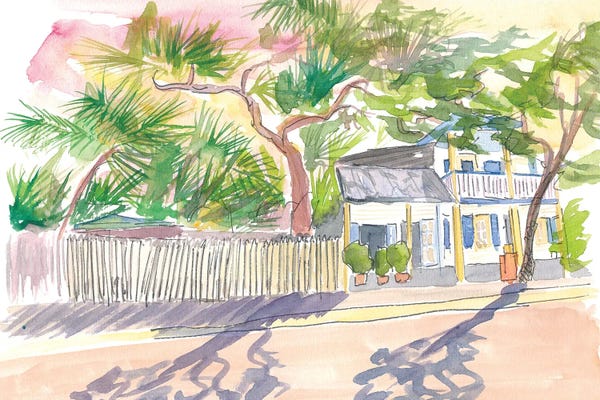 Markus & Martina Bleichner: Key West Strolling Around Blue Heaven Thomas St by Markus & Martina Bleichner