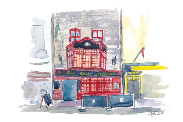 Galway: The Unforgettable Kings Head Pub In Galway Ireland by Markus & Martina Bleichner