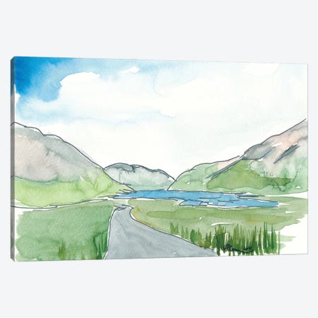 Ireland Doolough Valley County Mayo Canvas Print #MMB330} by Markus & Martina Bleichner Canvas Print