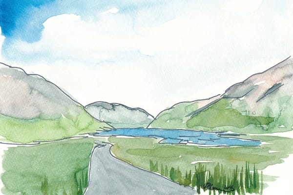 Valleys: Ireland Doolough Valley County Mayo by Markus & Martina Bleichner