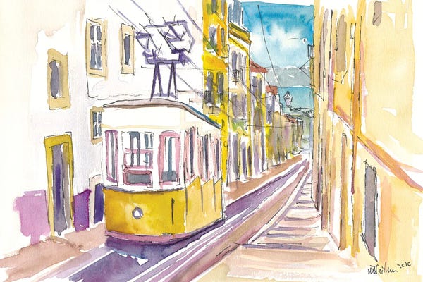 Lisbon: Lisbon Classical Unforgettable Yellow Tram Tour in Portugal by Markus & Martina Bleichner