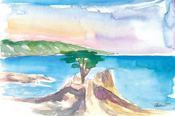 Markus & Martina Bleichner: Lone Cypress Pebble Beach 17 Mile Drive Seaview by Markus & Martina Bleichner