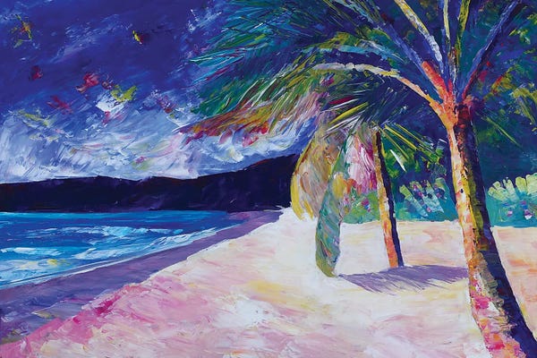 Caribbean: Colorful Caribbean Dream Beach Island Bay by Markus & Martina Bleichner
