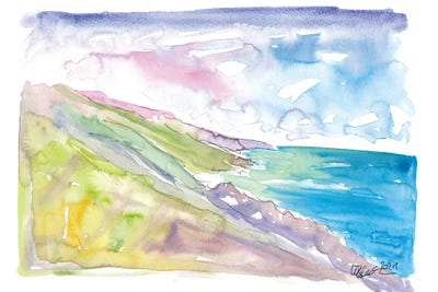 Spectacular Big Sur Coastline View by Markus & Martina Bleichner canvas print