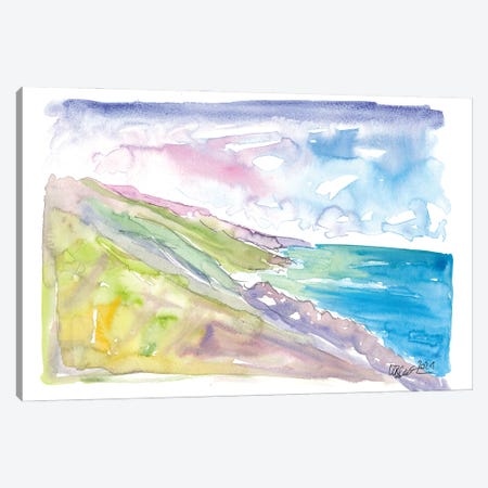 Spectacular Big Sur Coastline View Canvas Print #MMB404} by Markus & Martina Bleichner Canvas Wall Art