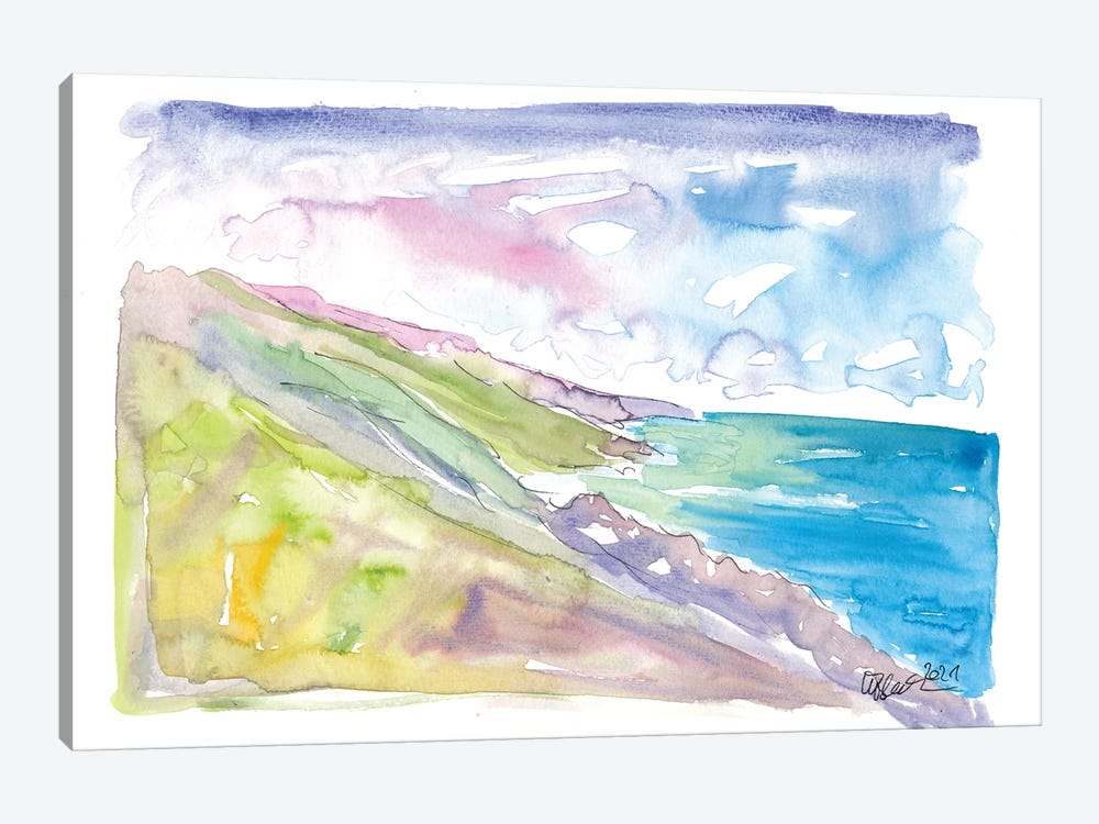 Spectacular Big Sur Coastline View by Markus & Martina Bleichner 1-piece Canvas Artwork