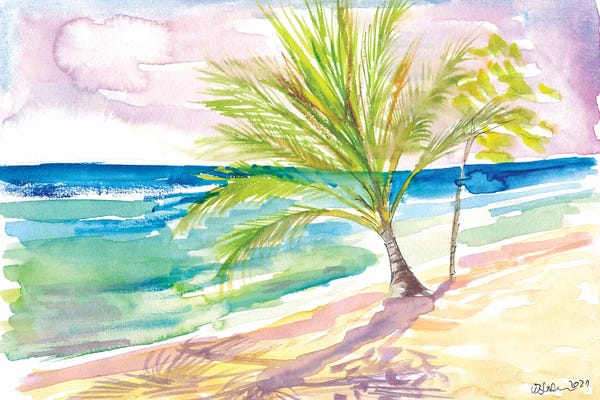 Barbados: Sandy Beach In Barbados With Caribbean Vibes by Markus & Martina Bleichner