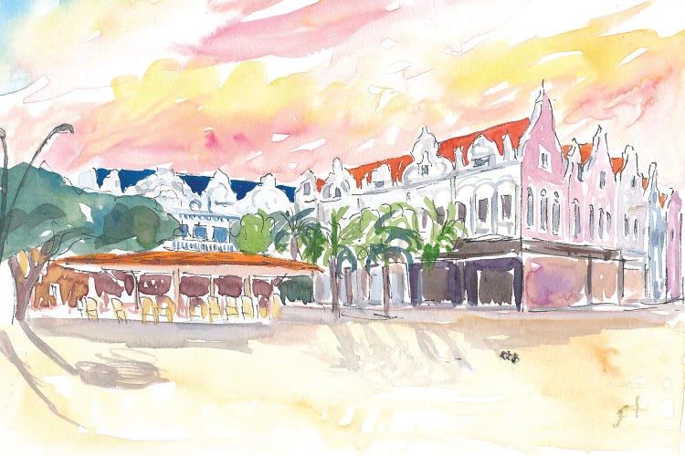 Oranjestad Aruba Caribbean Flair With Plaza Daniel Leo